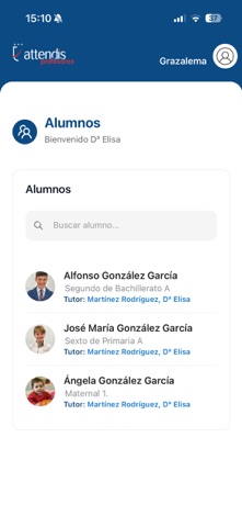 Profesores Attendis Screenshot 3 of 8