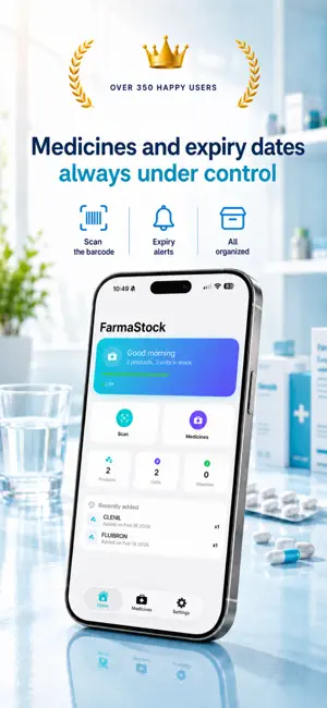 FarmaStock: Medicine Tracker screenshot 1