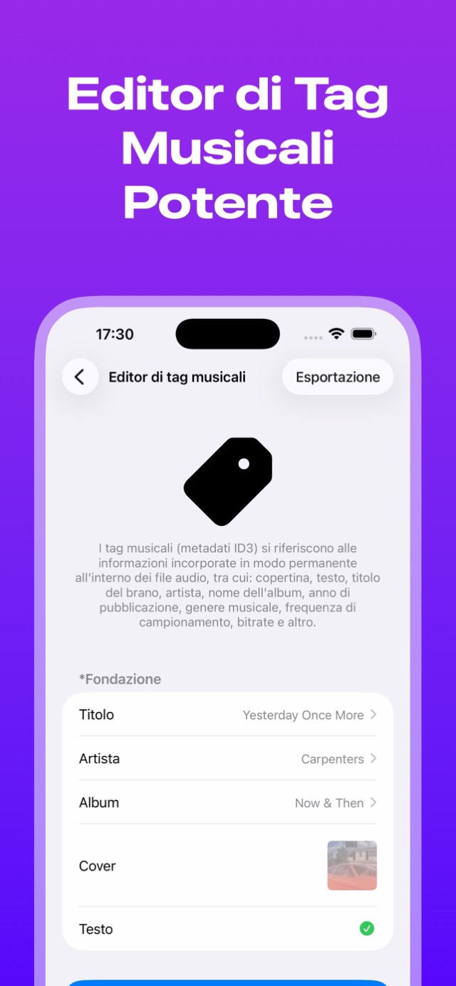 Schermata dell’app 6