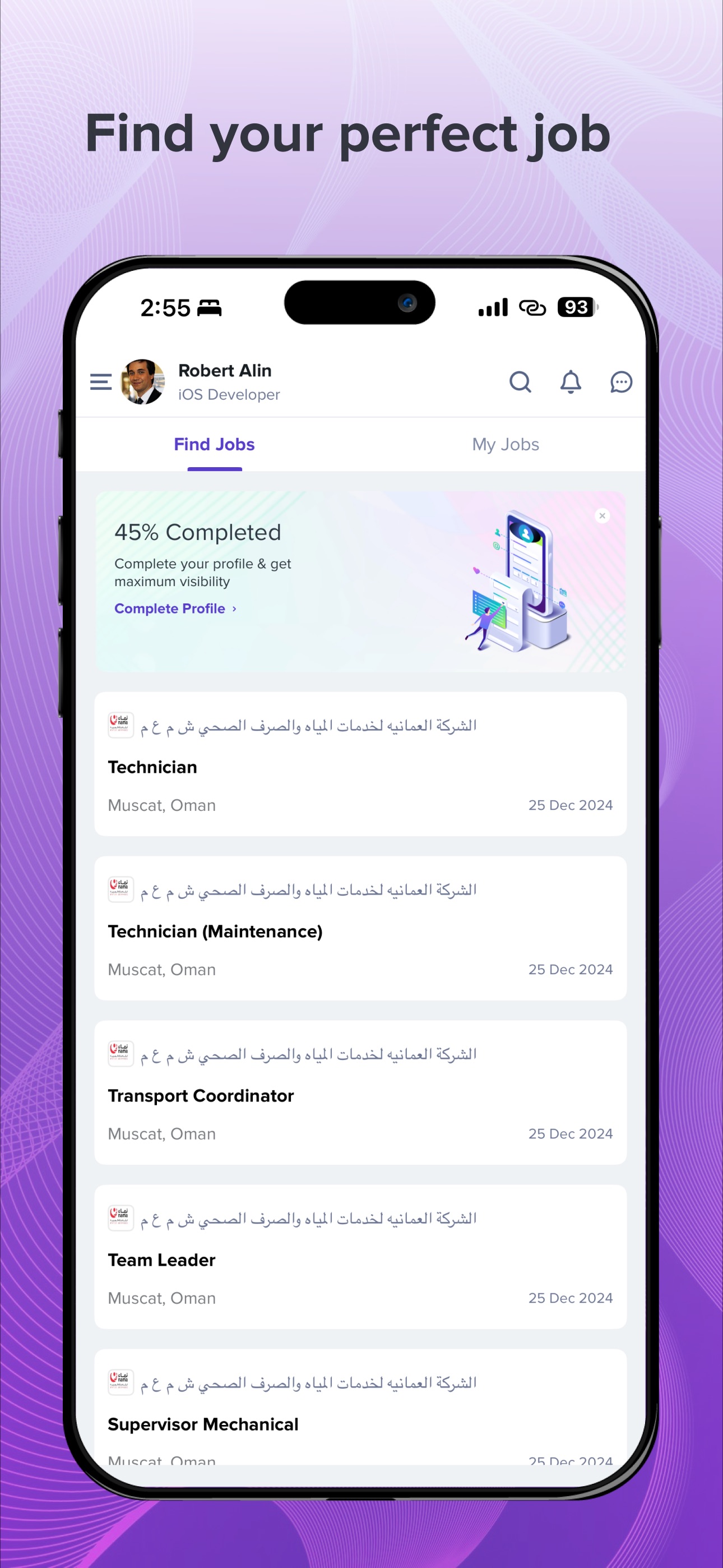 Screenshot 1 of Tawteen Jobs