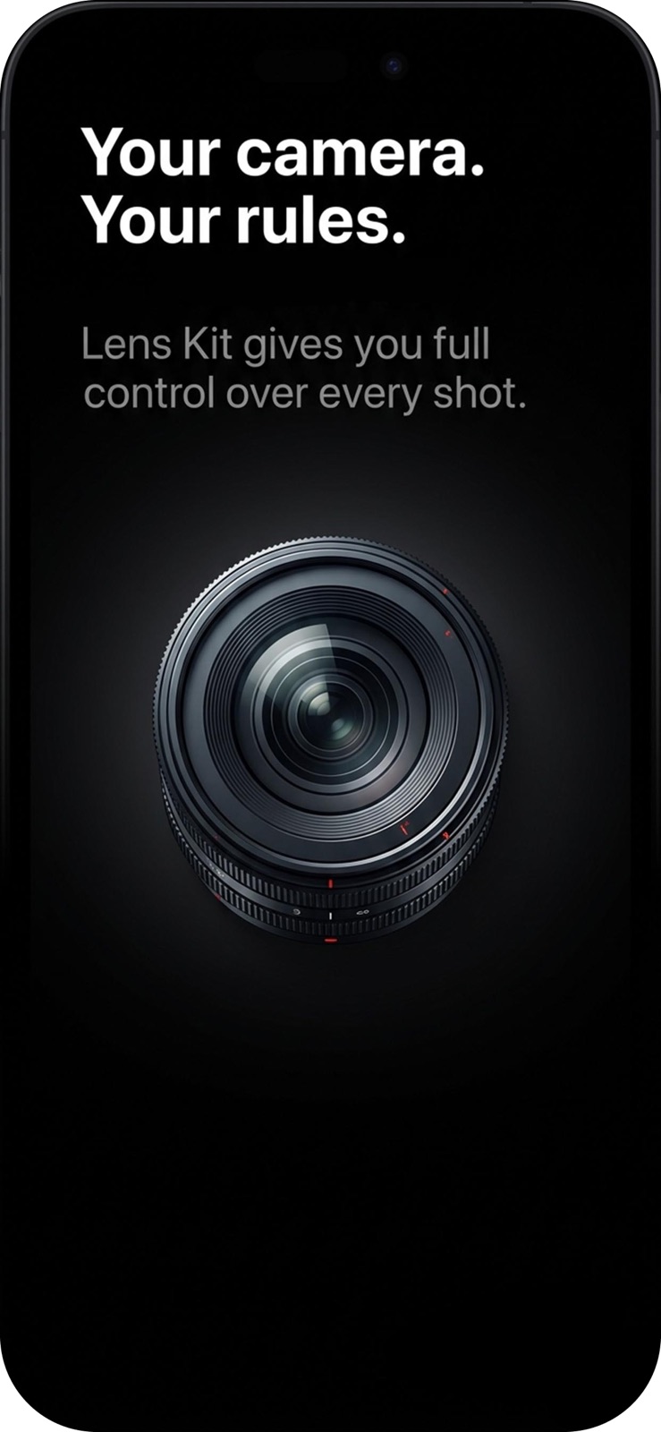 Camera HD & Pro Raw Photo HDR iphone screenshot 1