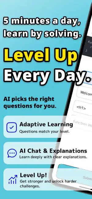 React Quiz - Learn with AI screenshot 1