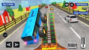 Monster Bus Offroad Racing 3D screenshot