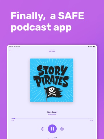 Gertrude Podcasts ipad screenshot 2