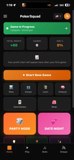 PokerSquad screenshot 1