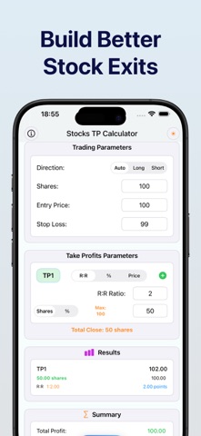 Trading Calculator & Tools Screenshot 6 of 6