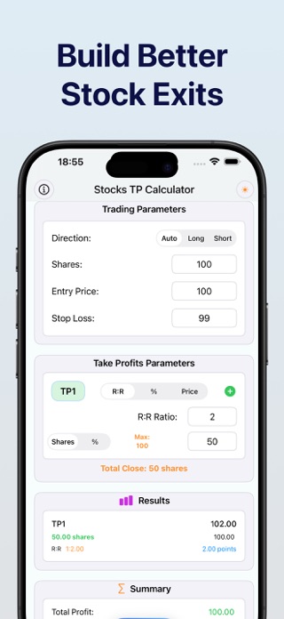Trading Calculator & Tools Screenshot 6 of 6