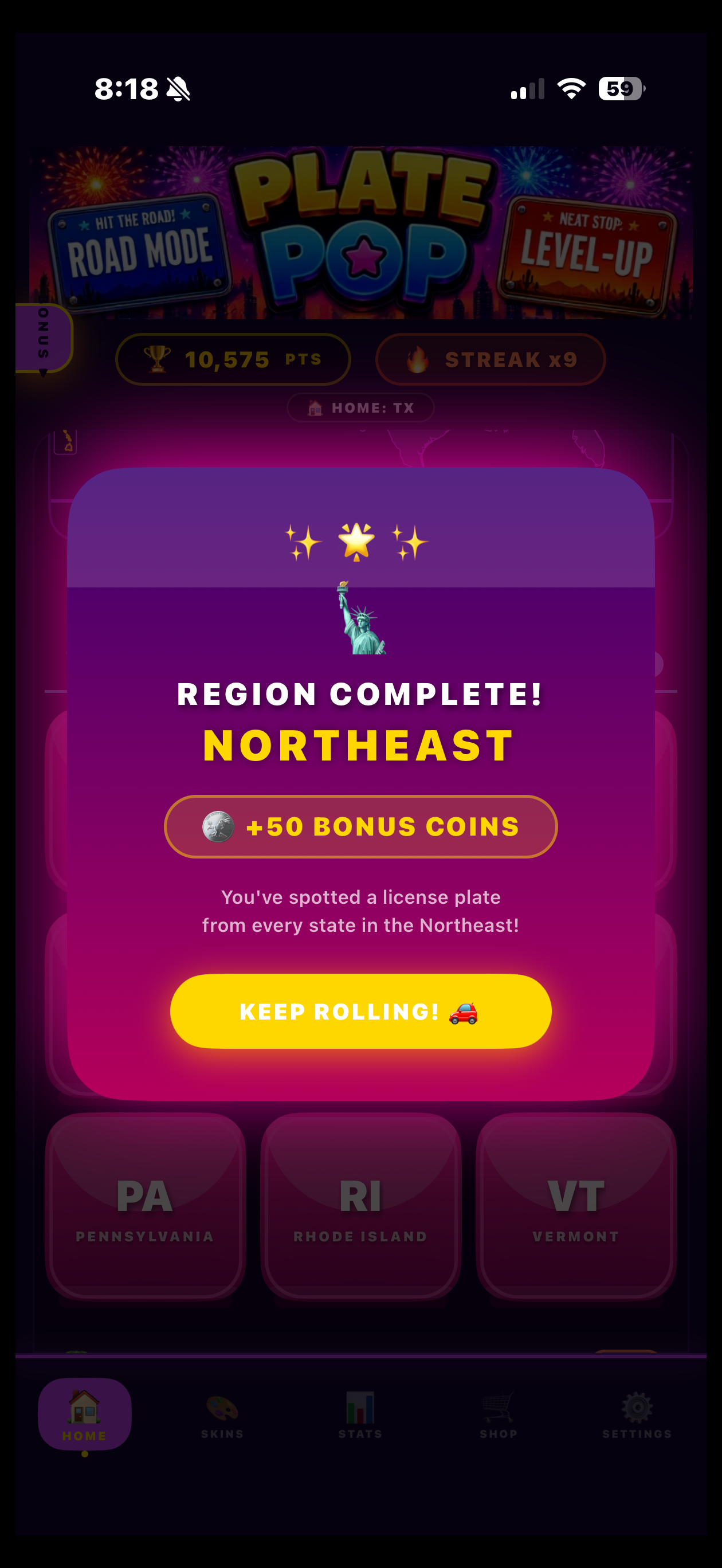 Plate Pop