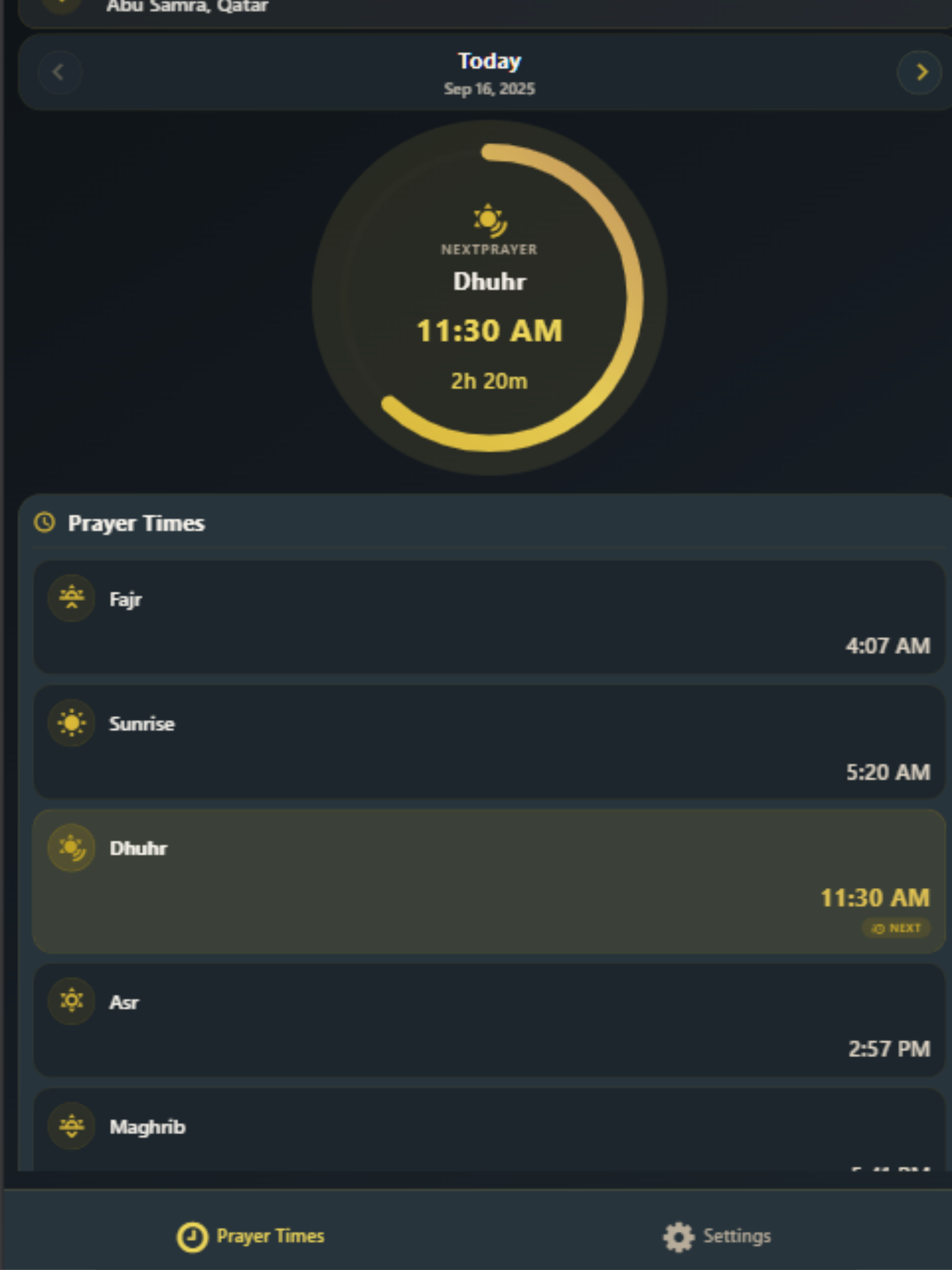 Prayer Times by AADIL screenshot 6