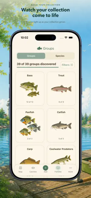 OhMyCatch: Cozy Fishing Log screenshot 1