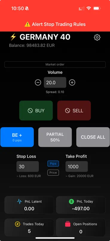 RemoTrader screenshot 2 of 3