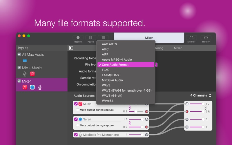 App screenshot