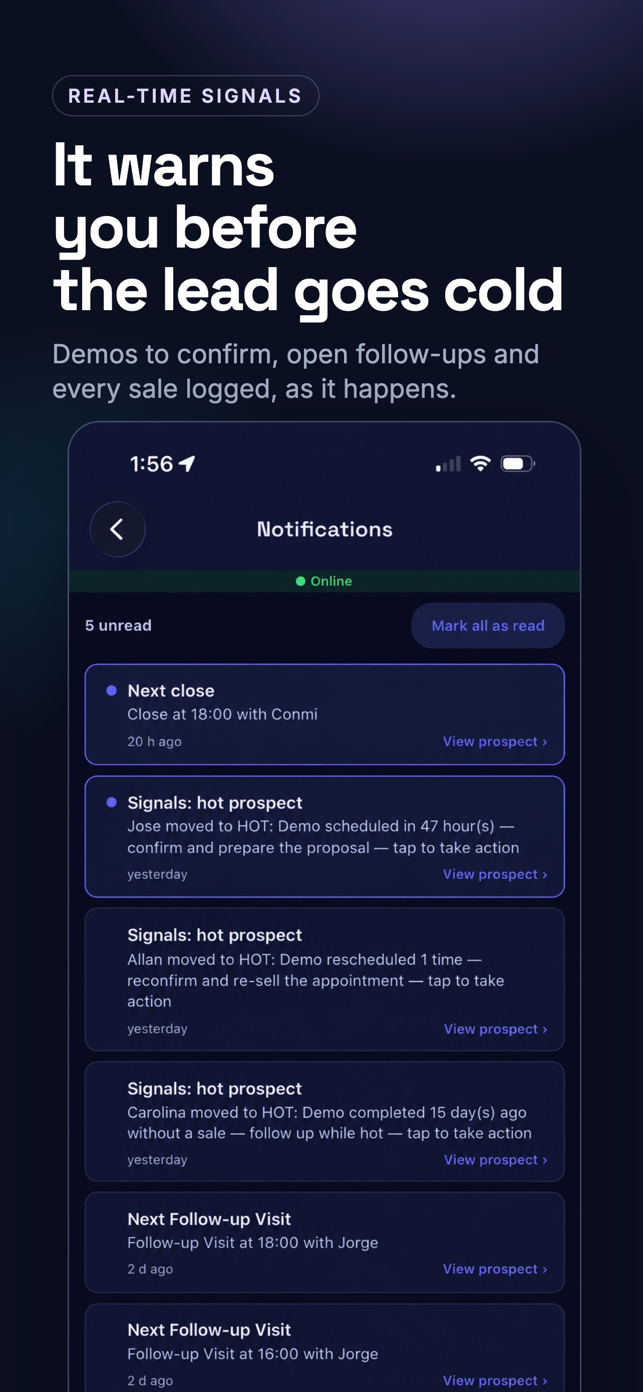 Screenshot 6 of ProspectMGR-iA: Field CRM