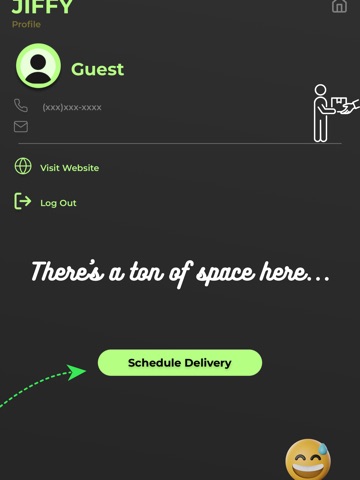 JIFFY Delivery! iPad screenshot