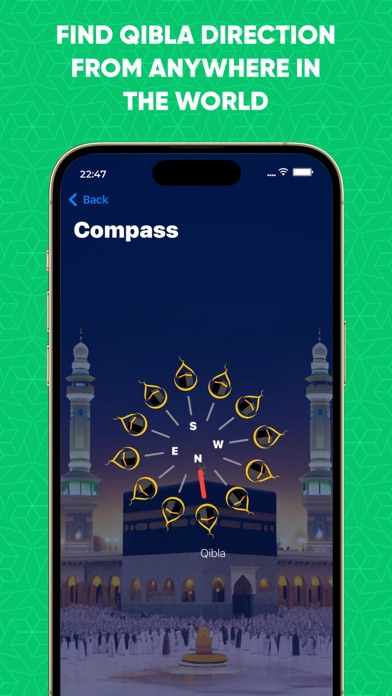 Qibla Compass Kaaba Finder Screenshot