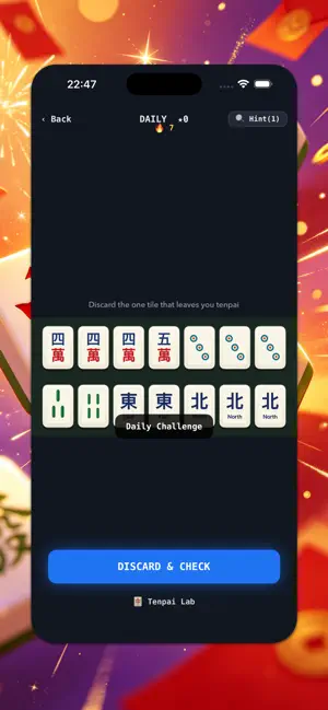 OneTile Mahjong iPhone screenshot 4