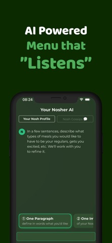 Nosh Simple iPhone screenshot