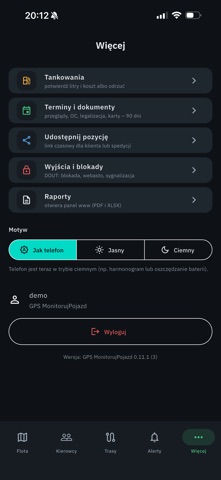 GPS MonitorujPojazd screenshot 5
