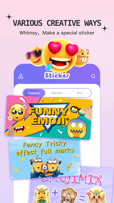 Happy Stickers - AI Emoji Screenshot