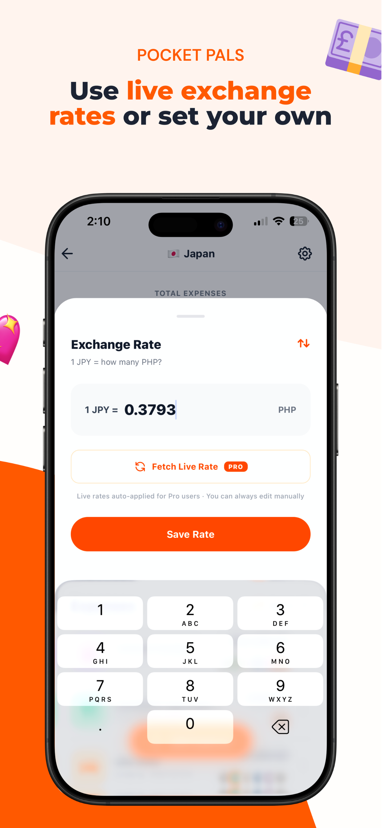 Pocket Pals: Travel Expense screenshot 4