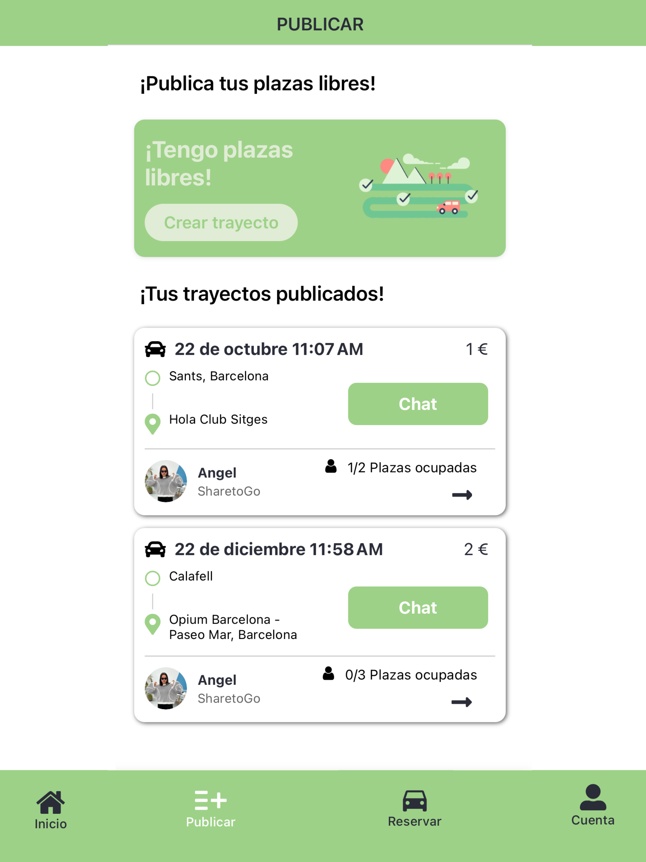 SharetoGo: Carpooling