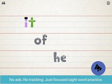 I Say: Learn 500 Sight Words iPad screenshot