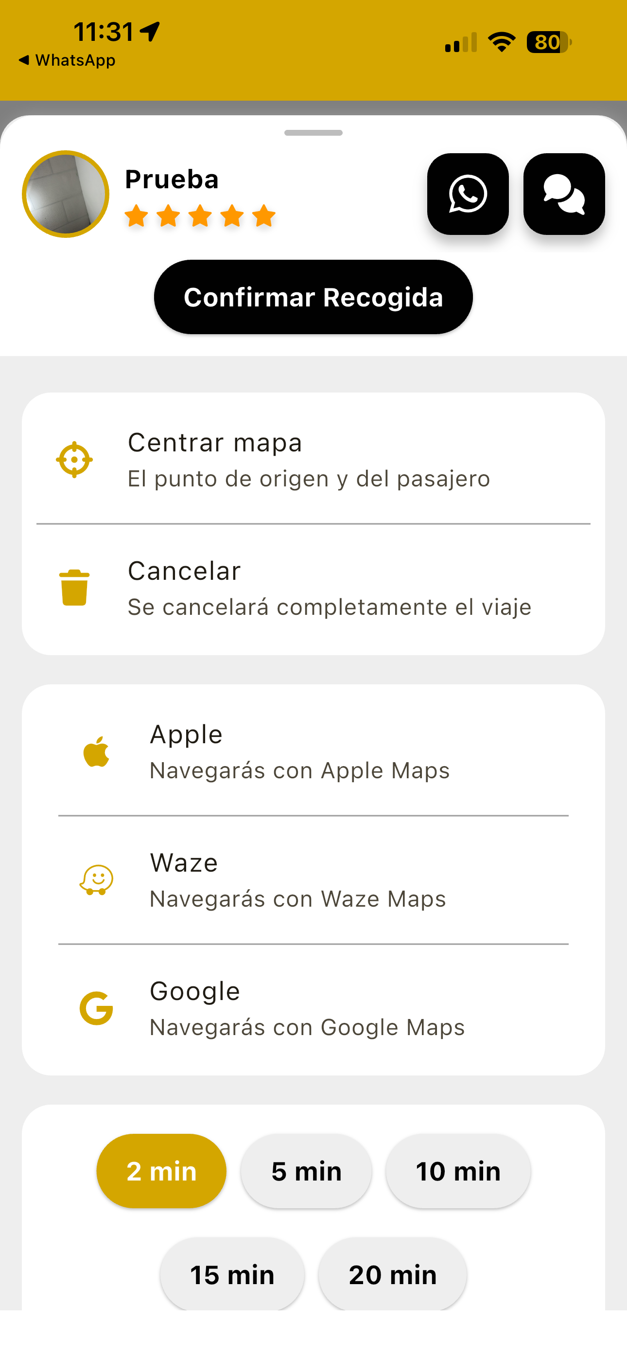 RIO Taxi - Conductor screenshot 4