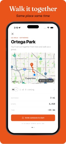 Foray: Walks & Step Goals Screenshot 7 of 10