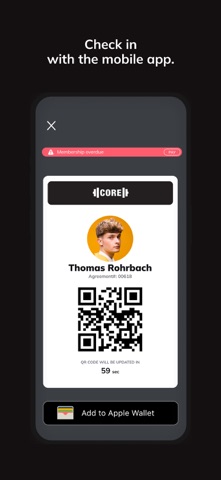 Core Family Fitness iPhone screenshot