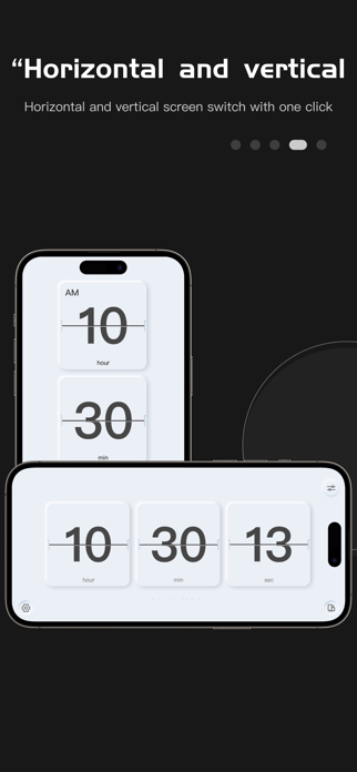 Flip Clock Digital Widgets Screenshot 3 of 5