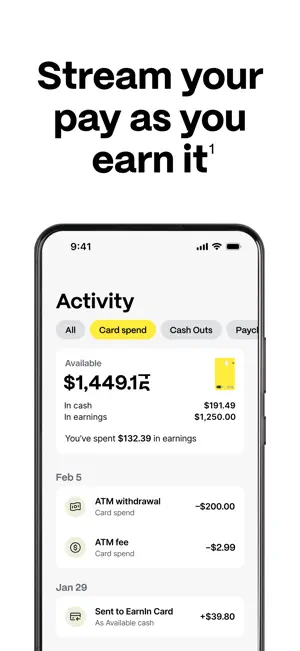 EarnIn: Beyond Cash Advance screenshot 4