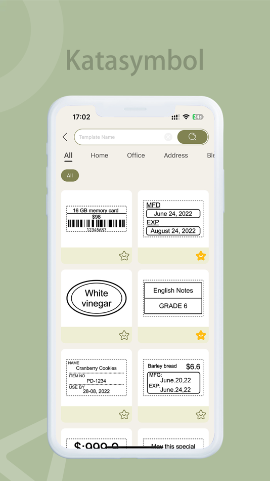 #3. Katasymbol (macOS) Podle: Shenzhen Supvan Information Technology Co., Ltd.
