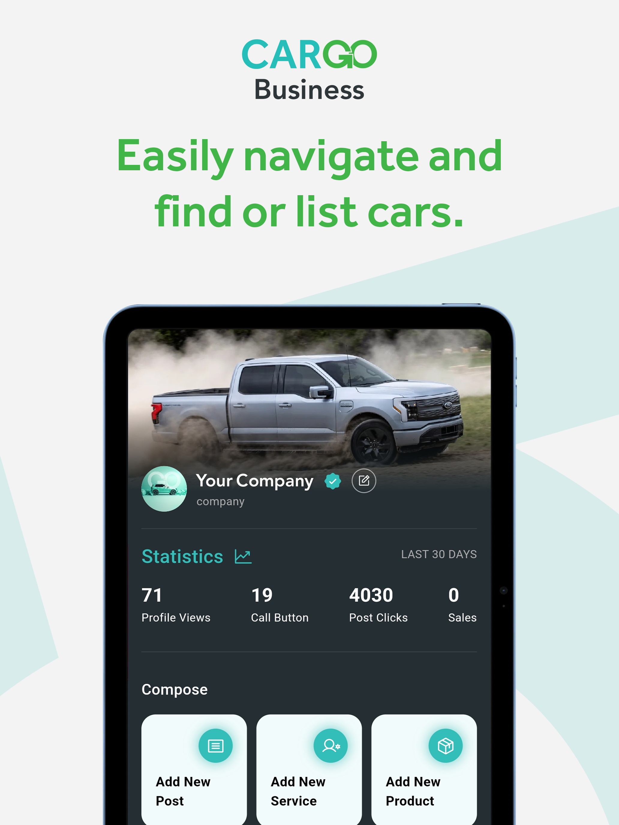 CAR GO: Business