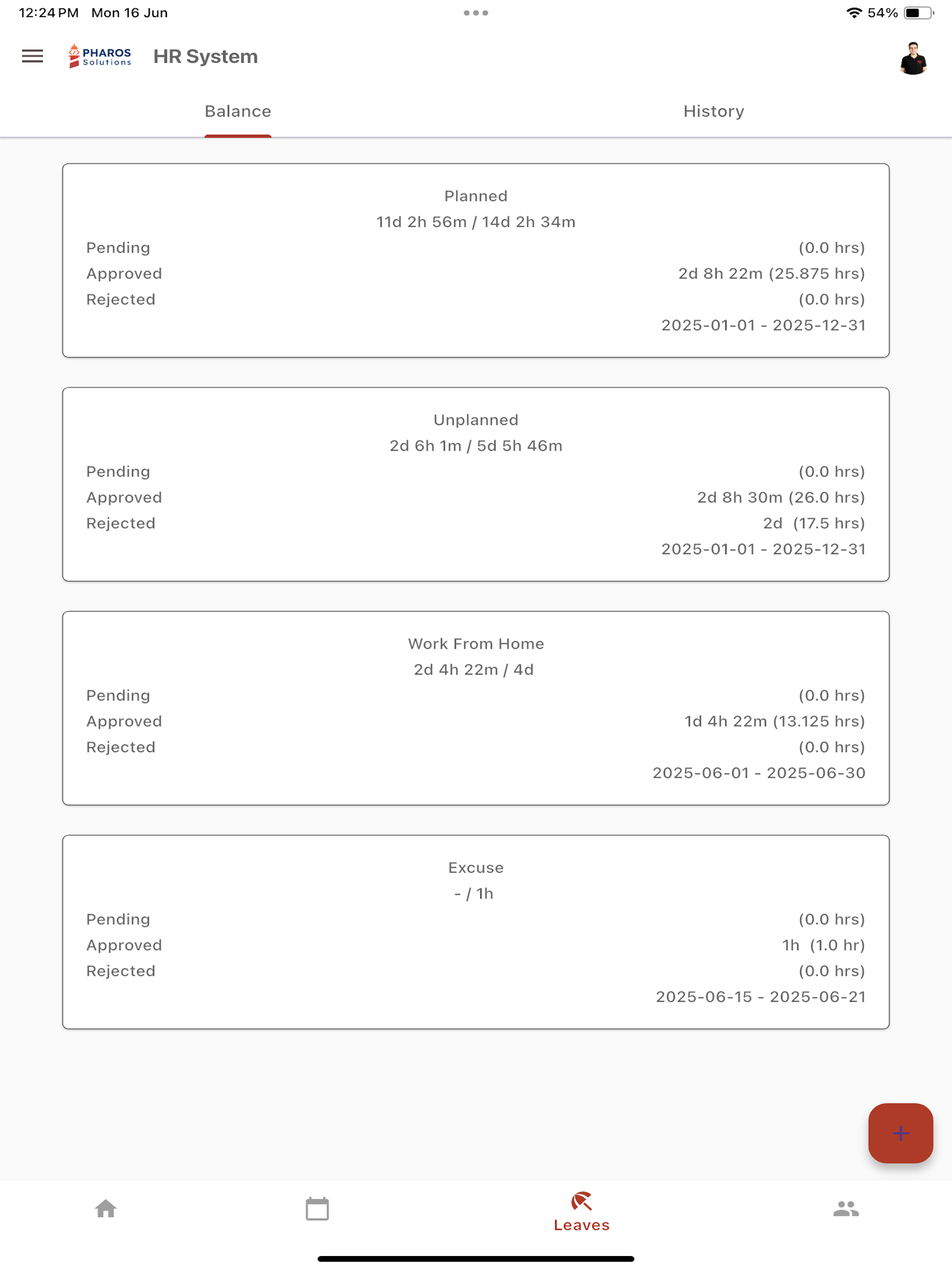 Pharos HR System screenshot 10