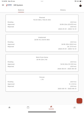 Pharos HR System ipad screenshot 4