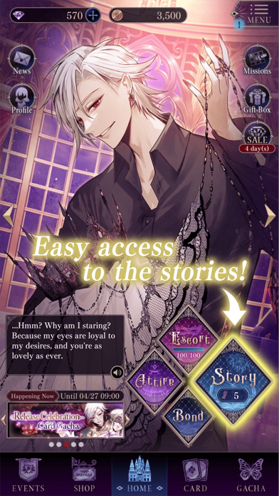 Ikemen Villains Otome Gameのおすすめ画像5