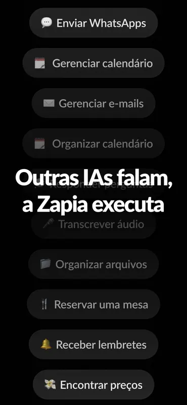 Zapia: Assistente IA pessoal screenshot 3 of 8
