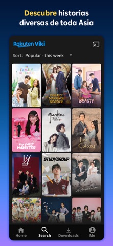 Viki: dramas, pelis, TV, Asia App Store preview screenshot 3