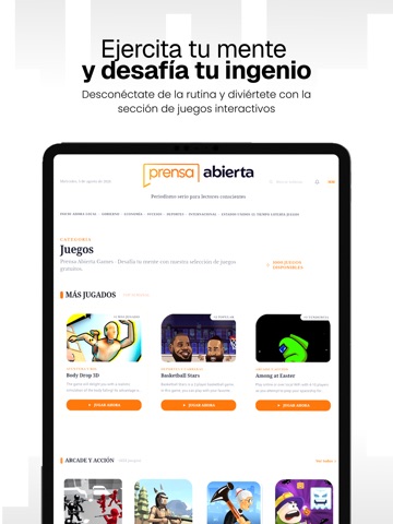 Prensa Abierta iPad screenshot 3
