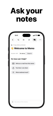 Memo - Transcribe Voice Notes Screenshot 6 of 8