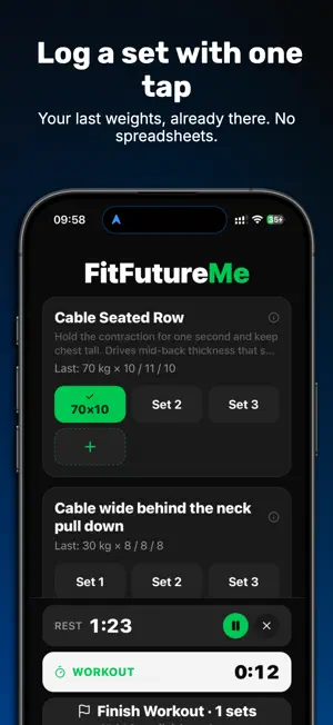 FitFutureMe - AI Fitness Coach screenshot 4