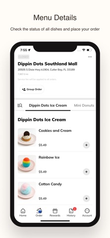 Dippin Dots screenshot