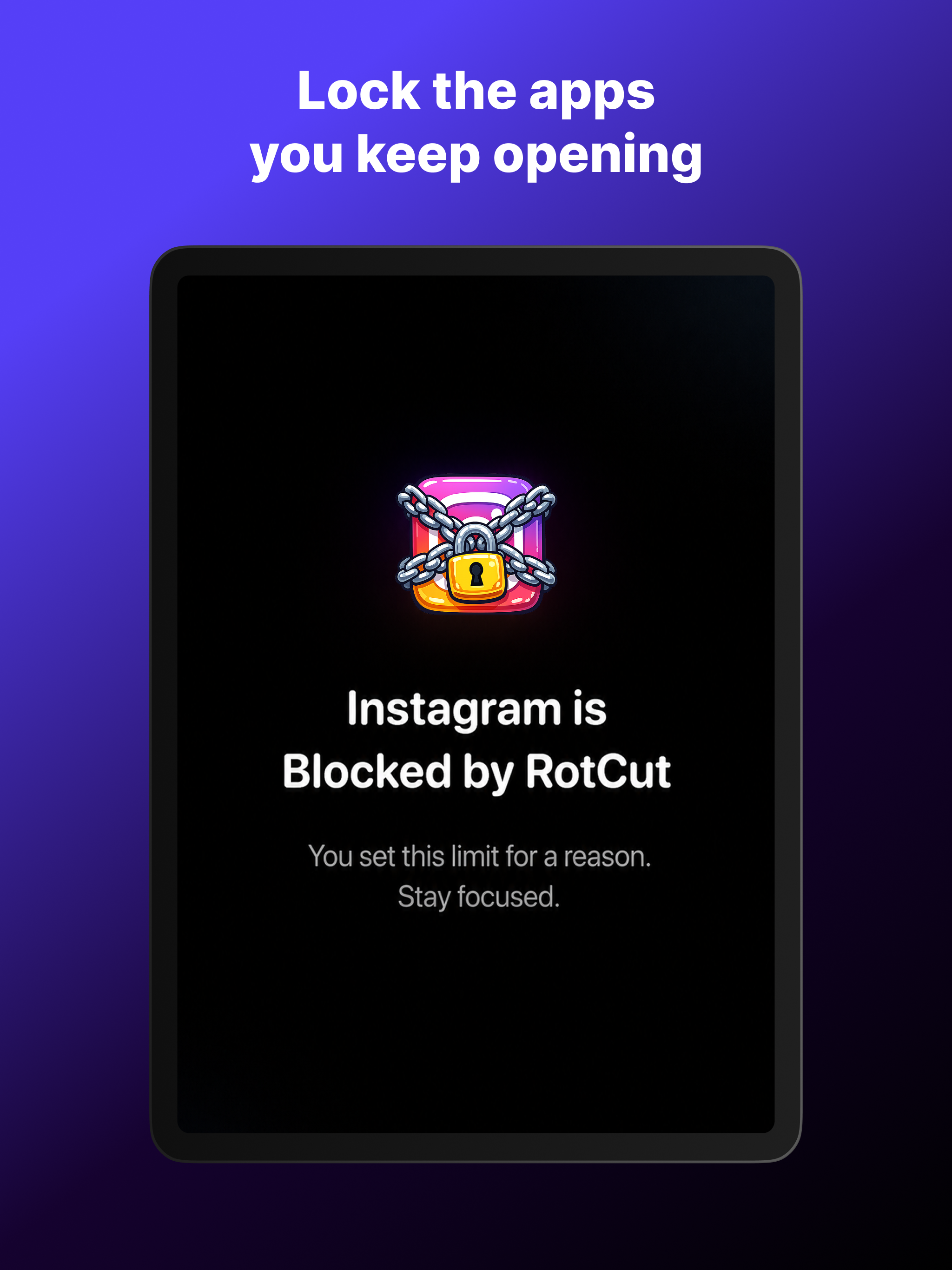 Rotcut: Screen Time Control