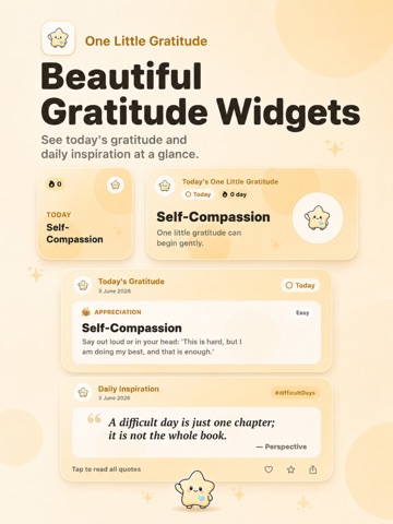 One Little Gratitude: Thankful iPad screenshot
