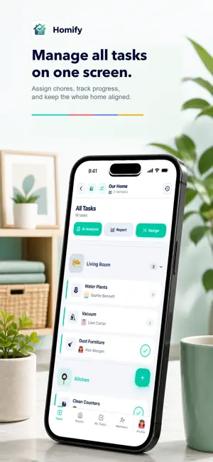 Homify: Chore Chart & Cleaning iPhone App