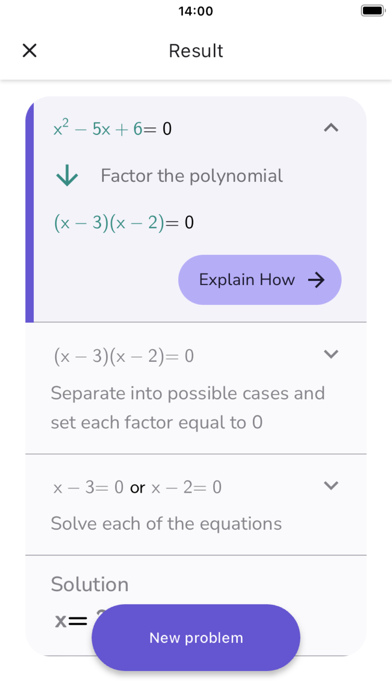 GeoGebra Math Solver iPhone screenshot 6 - Education app