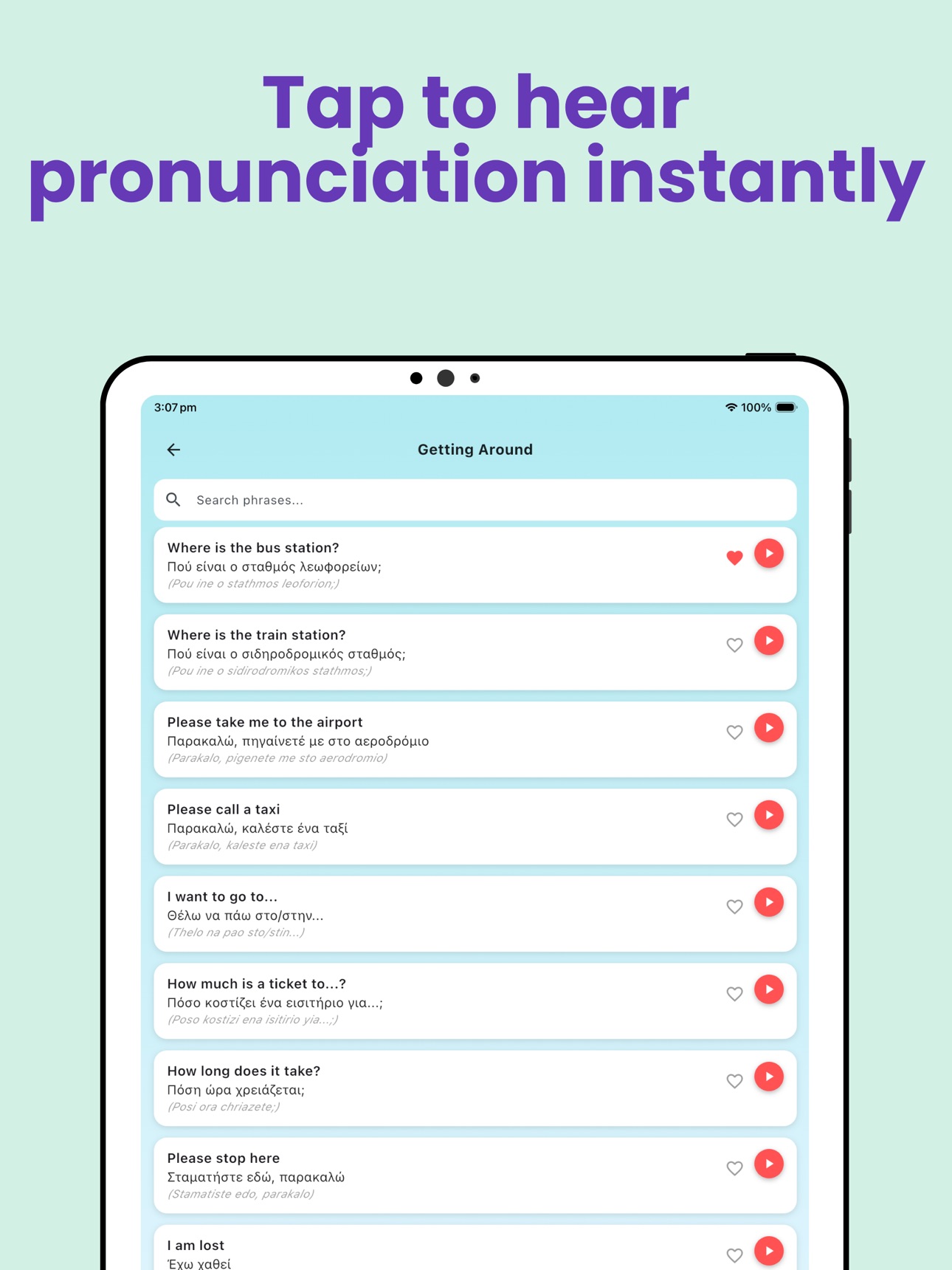 Screenshot 9 of Greek Phrasebook for Travel