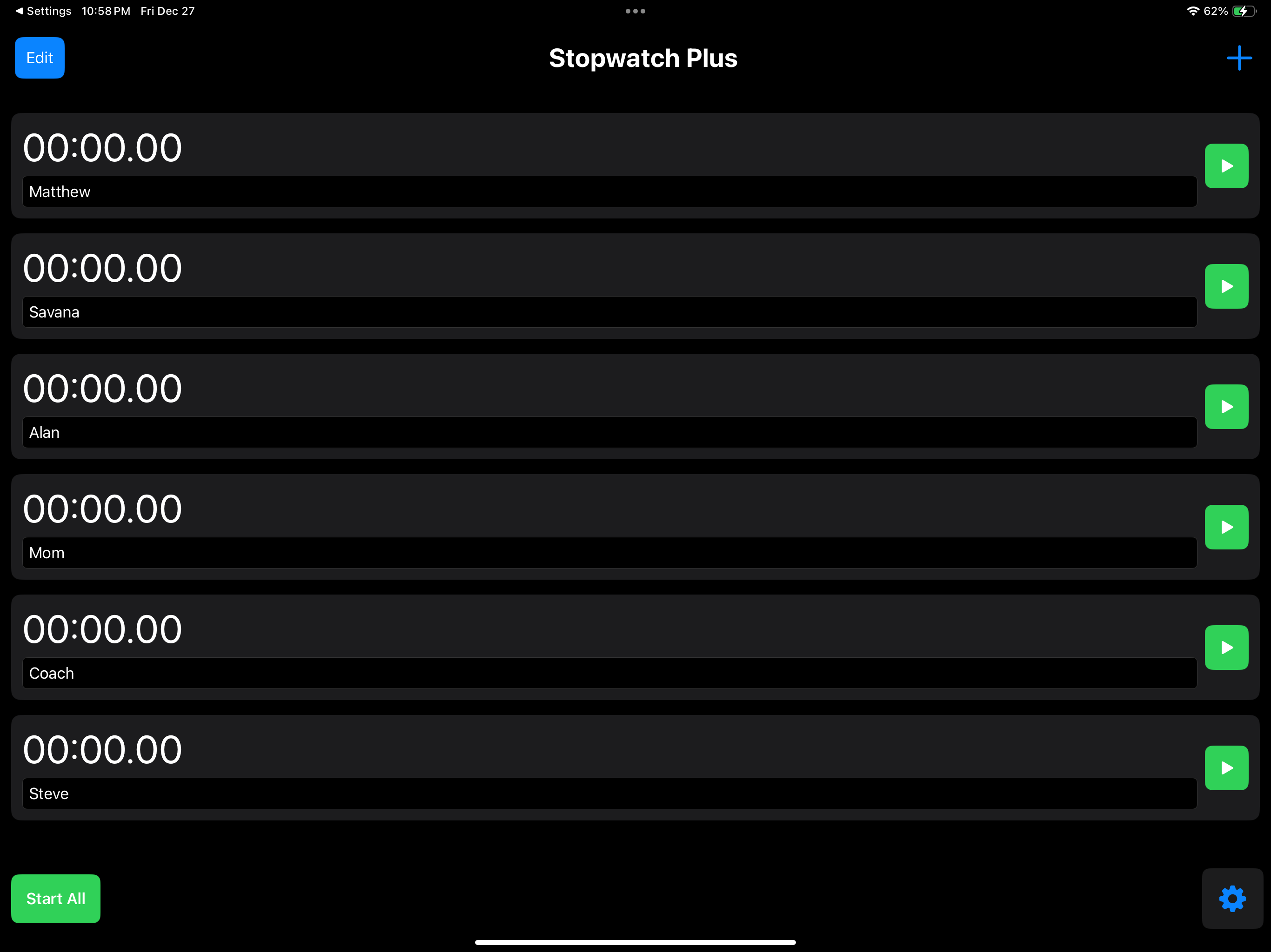 Stopwatch Run