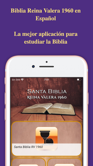 Biblia Reina Valera Español Screenshot