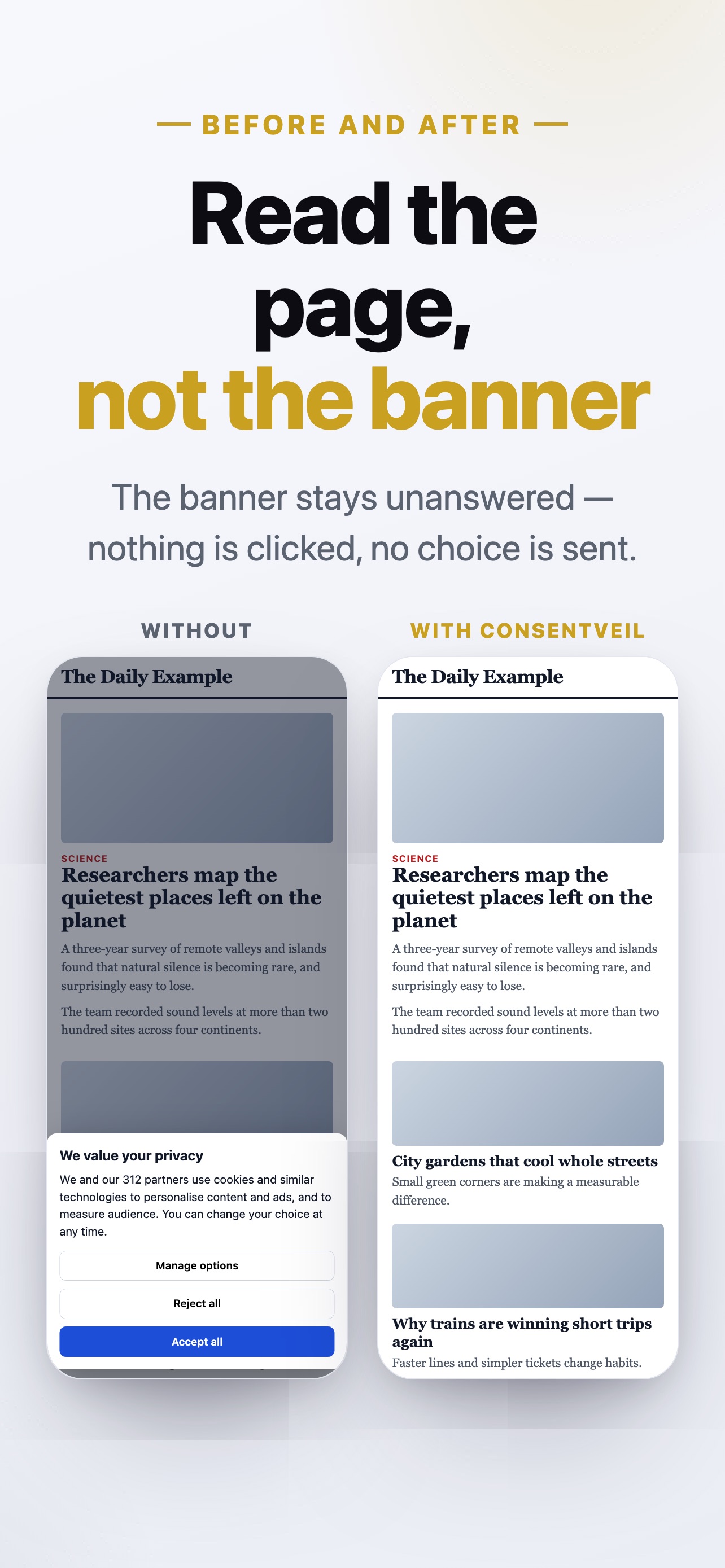 Screenshot 2 of ConsentVeil